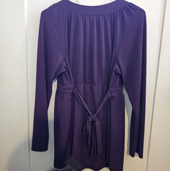 Two Hearts Maternity Dress Shirt - Picture 3 of 5